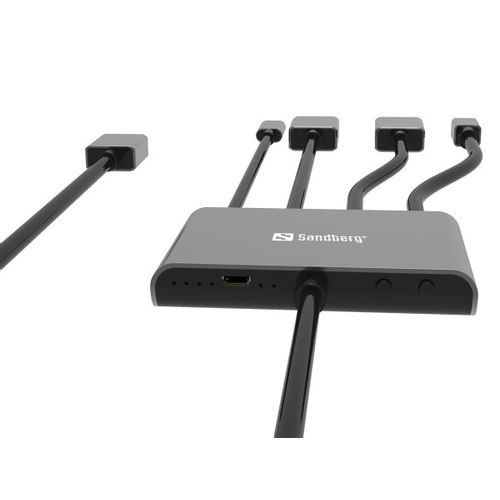 Kabl-display HUB Sandberg All-In-One USB C/DP/m DP/HDMI - HDMI 2m 509-21 slika 7