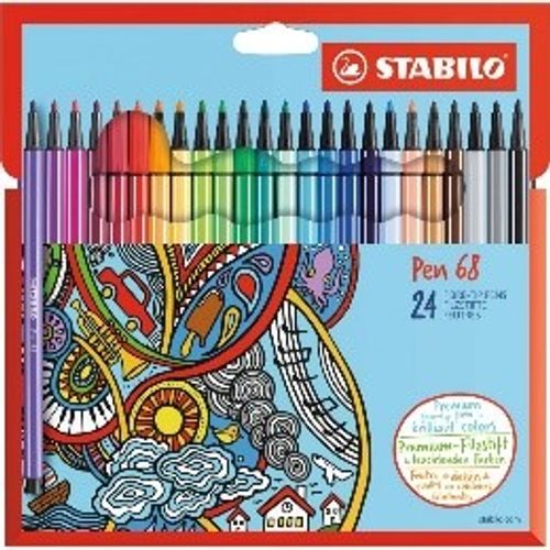 STABILO Flomasteri  PEN 68 24/1 slika 1