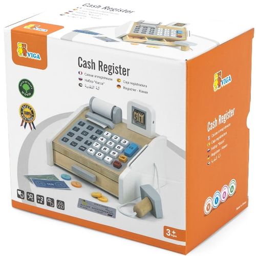 Viga Drvena kasa Cash Register slika 1