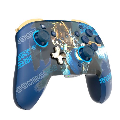 PDP SWITCH REMATCH WIRELESS CONTROLLER - LINK HERO GLOW IN THE DARK slika 2