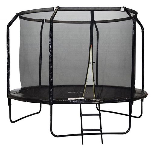 Vrtni trampolin SkyFlyer crni - 304 cm slika 1