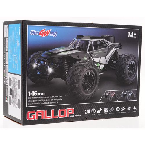 Buggy na daljinsko upravljanje GALLOP 1:16 R/C - zeleni slika 2