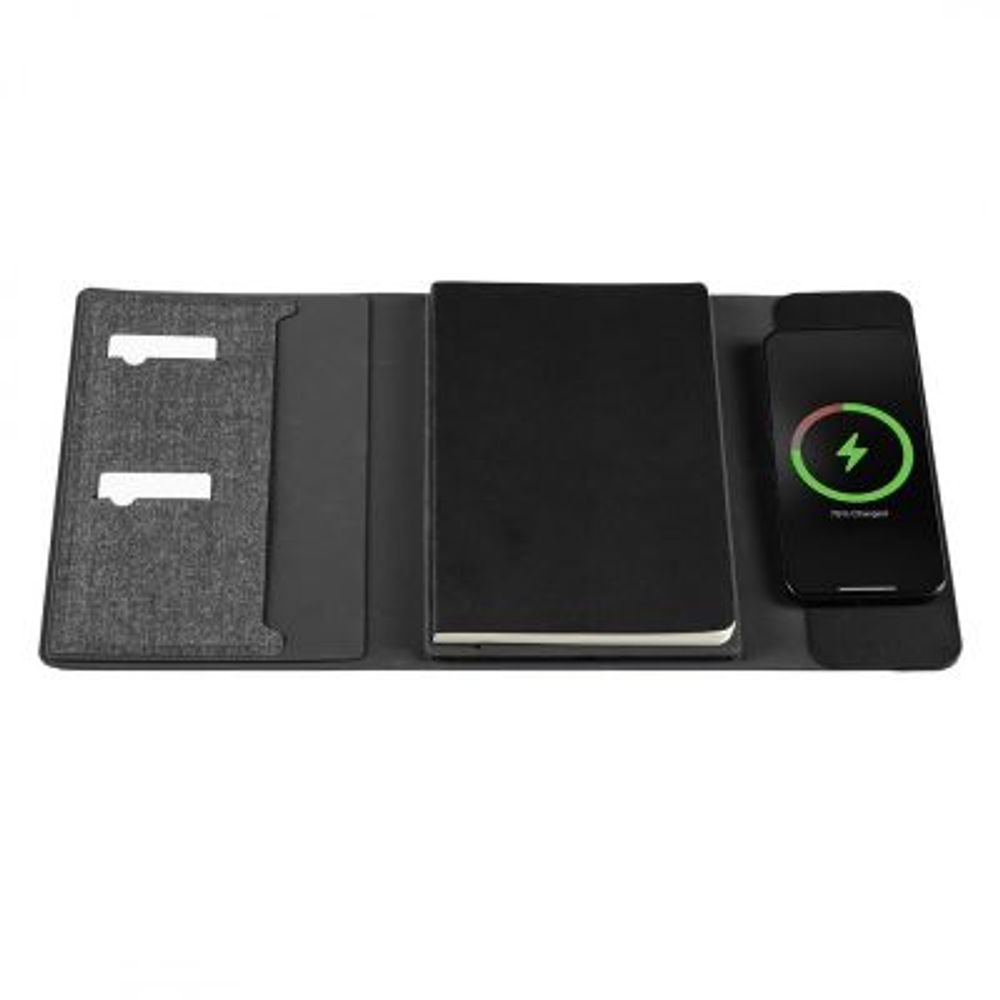 FULTON 3 in 1,portfolio sa notesom i pom.bat.i bež.punjačem slika 2