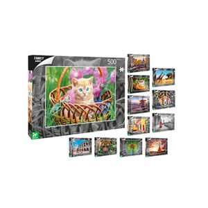 GLOBO Family Games Puzzle 500kom, 1kom