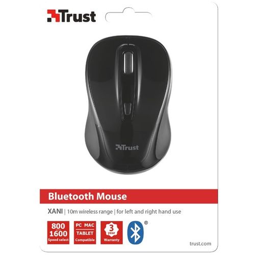 Trust Miš Xani, optički, bežični, Bluetooth, crni (21192) slika 5