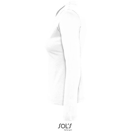MAJESTIC ženska majica sa dugim rukavima - Bela, XL  slika 7
