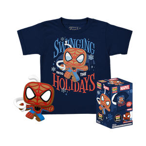 FUNKO POCKET POP & TEE: MARVEL - SPIDEY(GB) (KD)