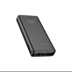 VEGER T100 PowerBank 20,000 mAh, crni