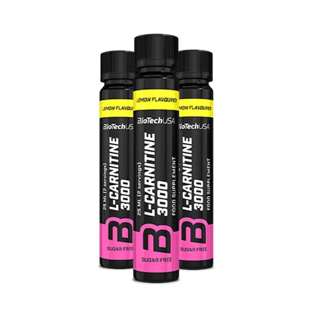 BioTechUSA L-Carnitine 3000 Ampule 25ml, 20kom slika 2