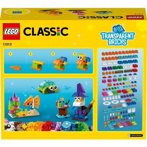LEGO® Classic 11013 kreativne prozirne kocke slika 10