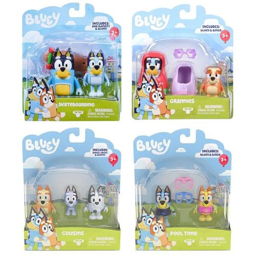 Bluey Set od dvije figurice ME13012 2kom, Sorto slika 1