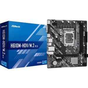 Matična ploča Asrock Intel LGA1700 H610M-HDV M.2 R2.0