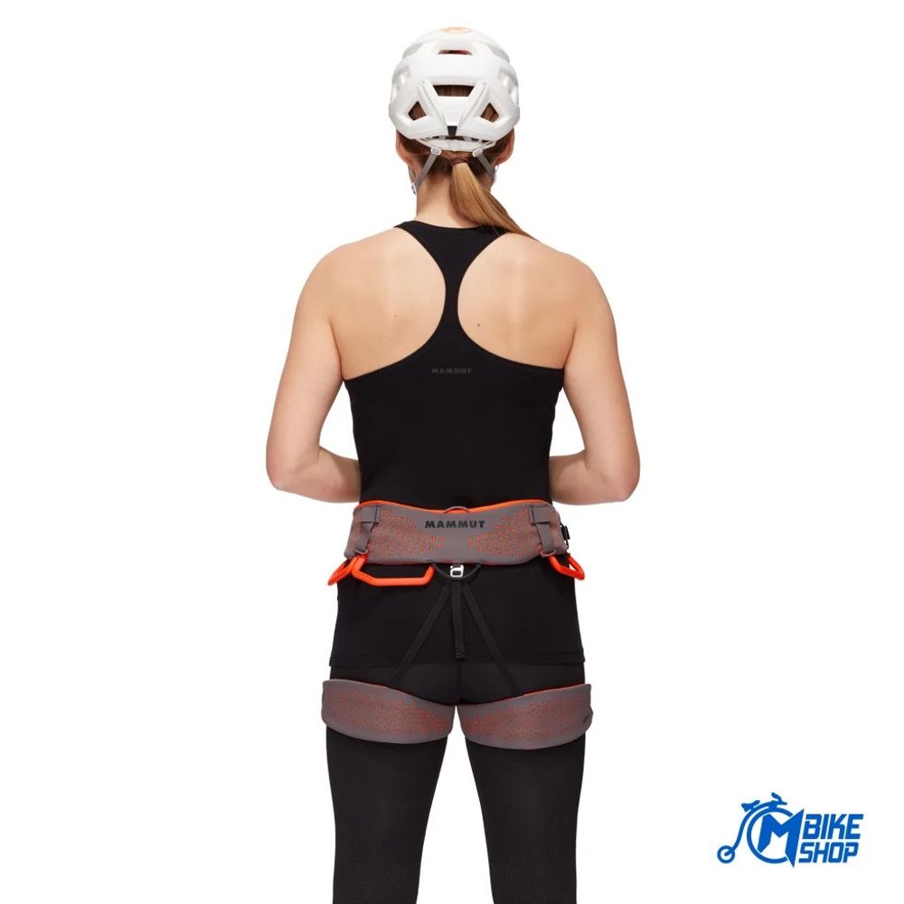 Mammut Ženski pojas za penjanje Comfort Fast Adjust Harness Black/Safety Orange slika 5