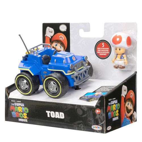 Mario Kart The Movie Toad Kart figure 7cm slika 7