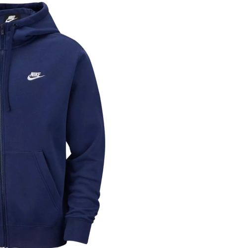 Nike sportswear club fleece hoodie bv2645-410 slika 3