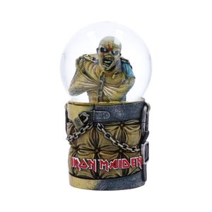 NEMESIS NOW IRON MAIDEN PIECE OF MIND SNOW GLOBE 17.5CM