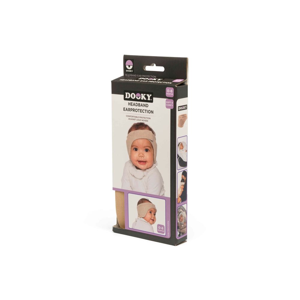 Dooky zaštitna traka za uši 0-6 mjeseci - Beige slika 10