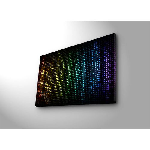 4570İACT-37 Multicolor Decorative Led Lighted Canvas Painting slika 4