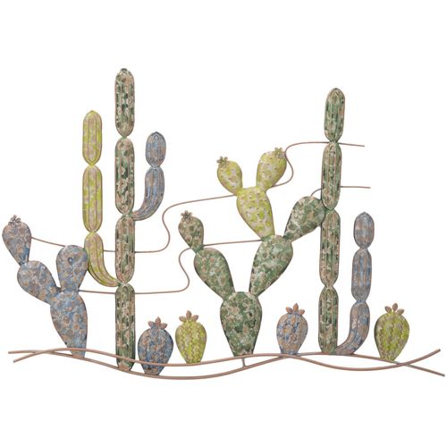 Mauro Ferretti Zidna dekoracija kaktus -b- cm 90x2,5x64 slika 1