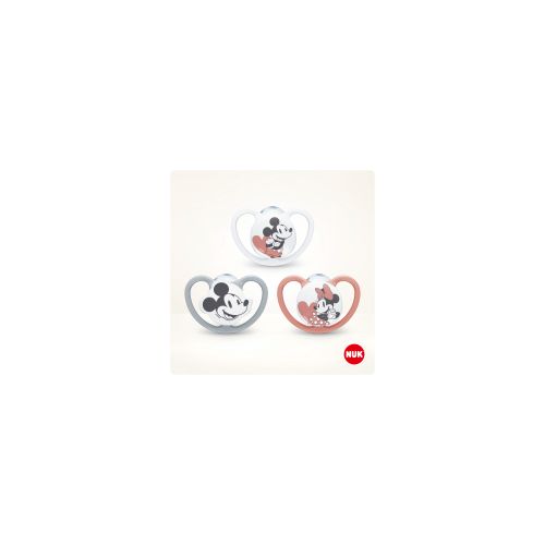 NUK duda varalica - silikon Space Mickey mickey vel.2 (6-18m), 2 kom 10176286 slika 4