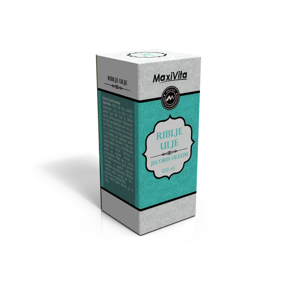 Riblje ulje 100ml Maxivita slika 1