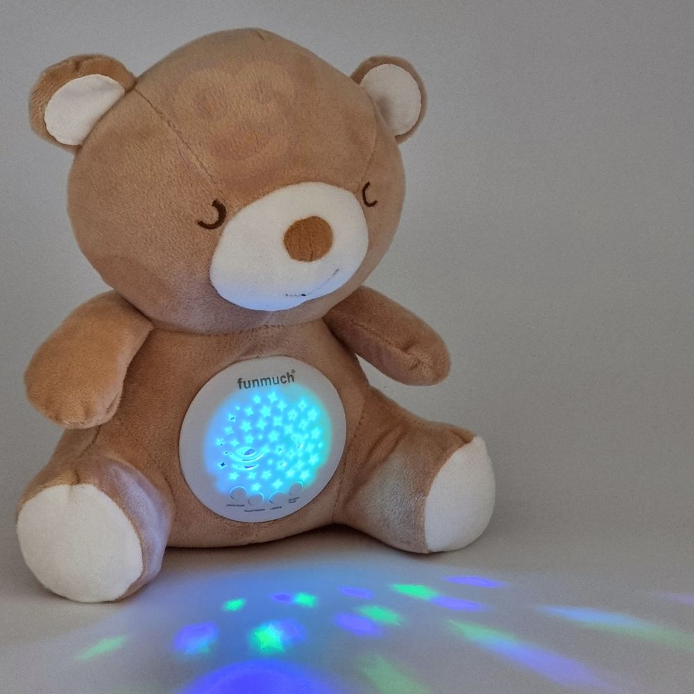 Woopie beba umiljata igračka spavač projektor 2u1 medo - 10 uspavanki slika 4