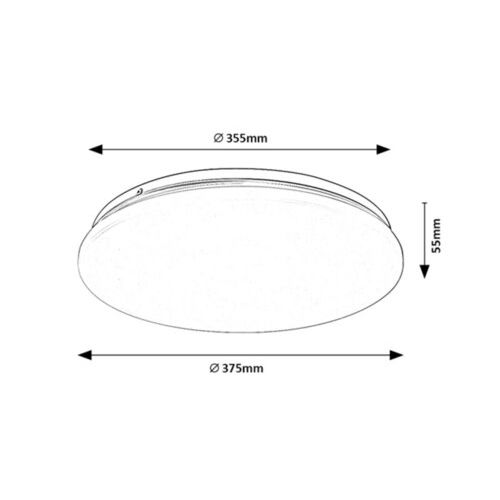 Rabalux Vendel LED plafonjera  71106 slika 7