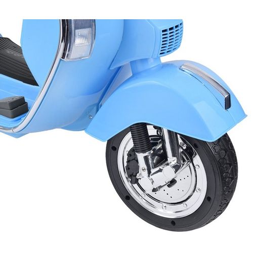 Vespa licencirani skuter na akumulator - plavi slika 4