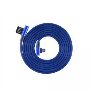 SBOX kabel USB->Micro USB 90 M/M 1,5M plavi