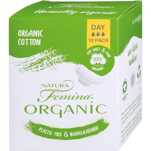 NATURA Femina ORGANIC - dnevni ulošci, 10 kom slika 1