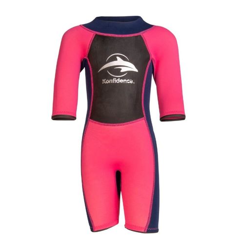 Konfidence neoprensko odijelo Shortie Wetsuit roza 3-4 godina slika 2