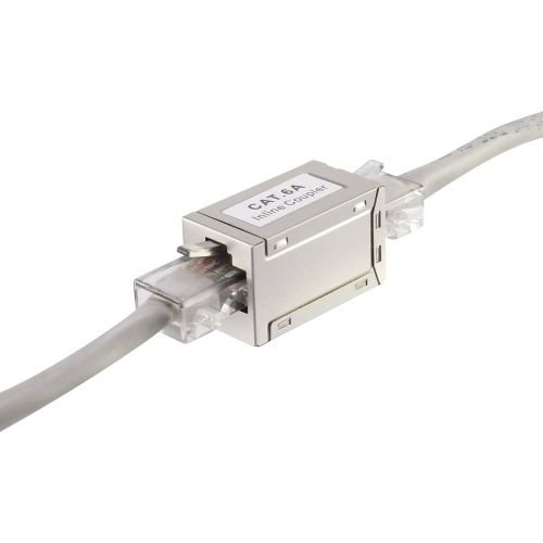 Renkforce RJ45 mreža adapter cat 6a [1x RJ45-utičnica - 1x RJ45-utičnica]  bijela slika 2