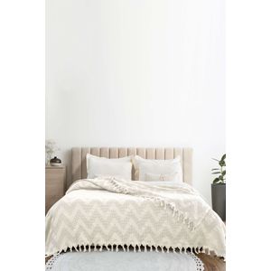 Double pique Naomi, colour: cream