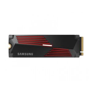 Samsung MZ-V9P1T0CW M.2 NVMe 1TB SSD, 990 PRO, PCIe Gen4.0 x4, Read up to 7450 MB/s (single sided), Write up to 6900 MB/s, 2280, w/Heatsink