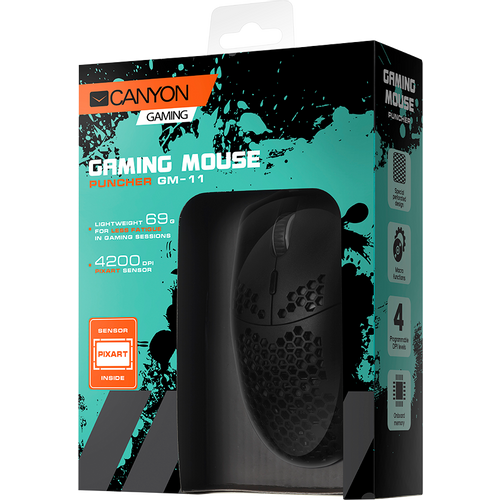 Canyon Gaming miš sa 7 programabilnih tastera CND-SGM11B slika 6