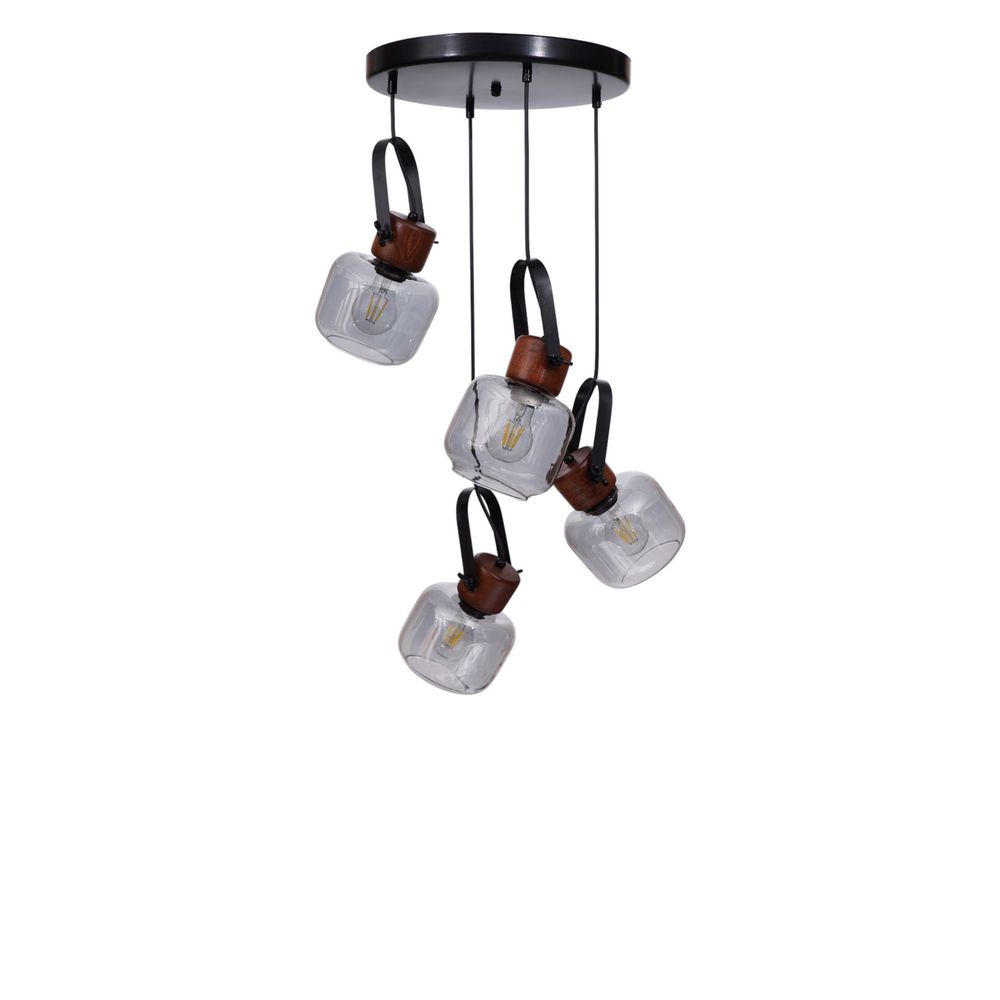 Opviq Luster 611, Siva, Orah, Crna slika 3