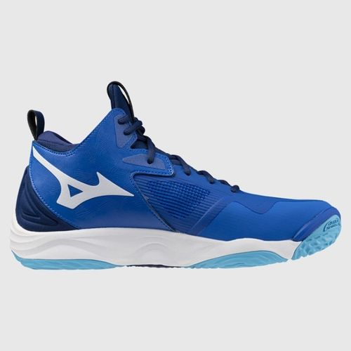 Muške Tenisice Za Odbojku Mizuno Wave Momentum 3 Mid Blue slika 2