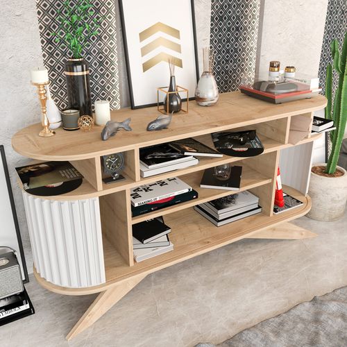 Stor - Oak, White Oak
White Sideboard slika 4