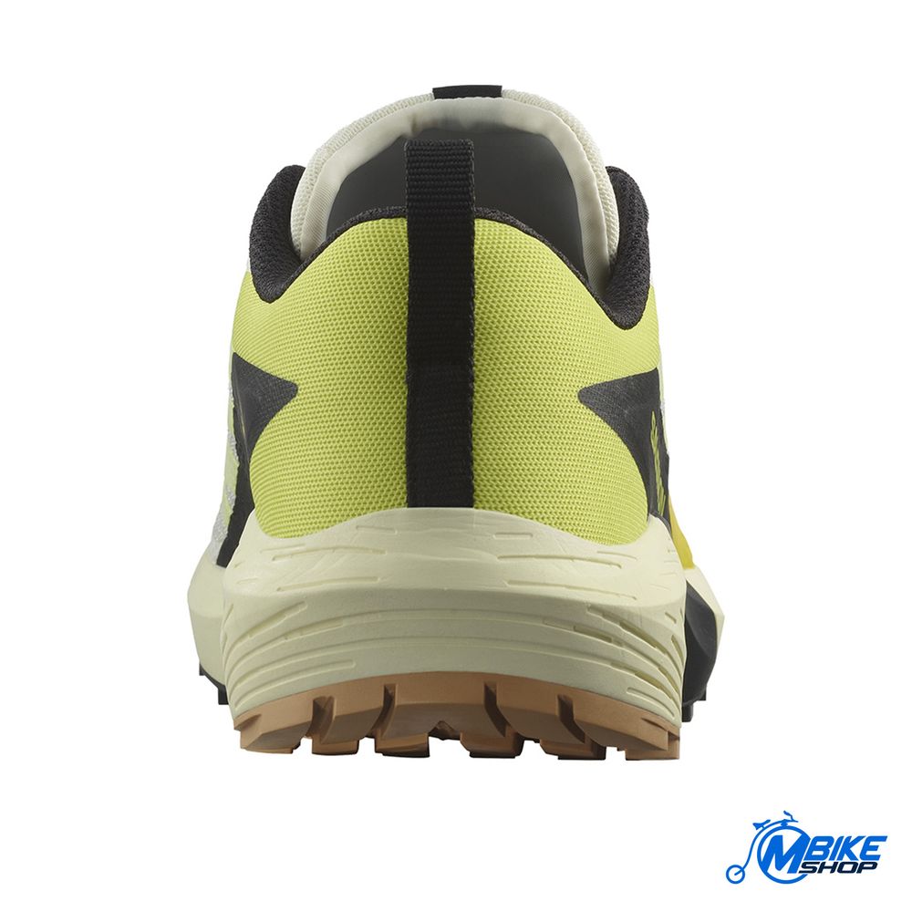 Salomon Muške patike Sense Ride 5, Vanilla Ice/Sulphur Spring/Black slika 4