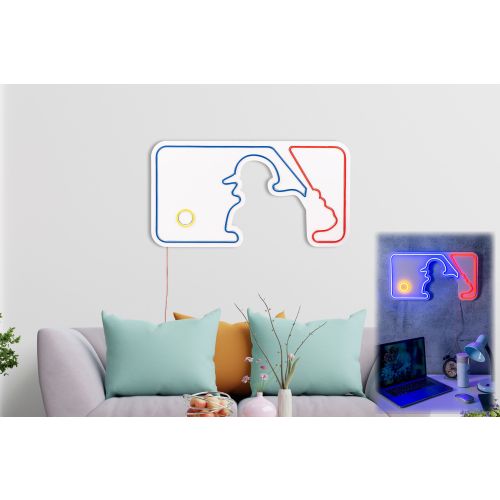 Wallity Ukrasna plastična LED rasvjeta, Baseball Pitcher slika 11