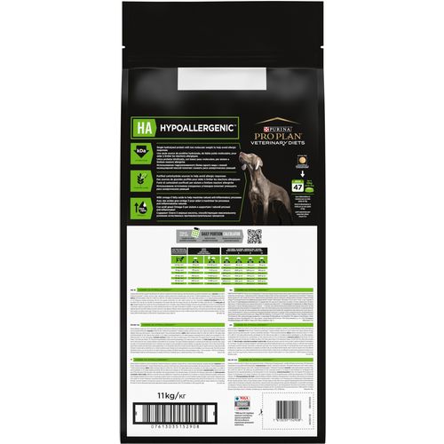 PRO PLAN VETERINARY DIETS HA Hypoallergenic, kod intolerancije na hranu, 11 kg slika 2