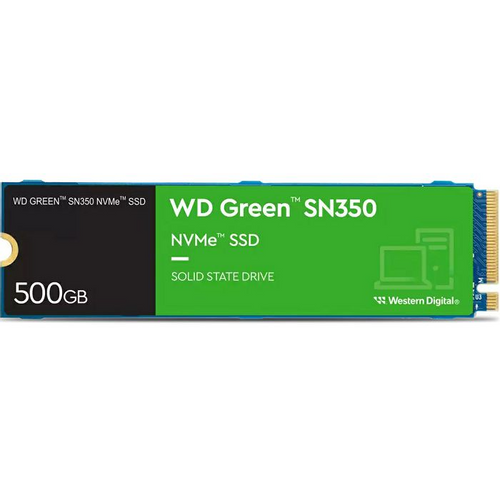 SSD WD Green SN350 NVMe 500GB, M.2 2280, WDS500G2G0C slika 1