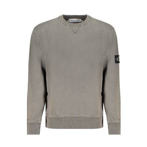 CALVIN KLEIN MEN'S GREEN ZIPLESS SWEATSHIRT slika 1