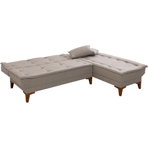 Santo - Kutna Sofa na Razvlačenje u Krem Boji slika 9