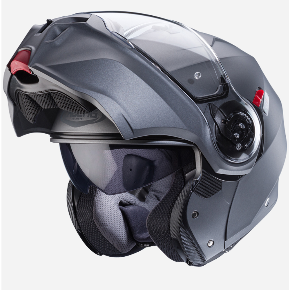 Modularna - flip up kaciga za motor Caberg Duke EVO - Metalna vel.L slika 1