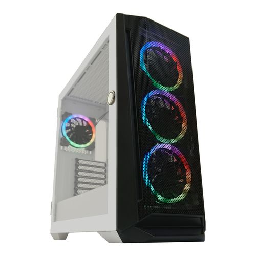 TOWER LC Power Gaming 805BW-ON Holo-1_X USB3.2Gen 1x1 (2xUSBA/1xUSB-C),4x120 ARGB Fan slika 1