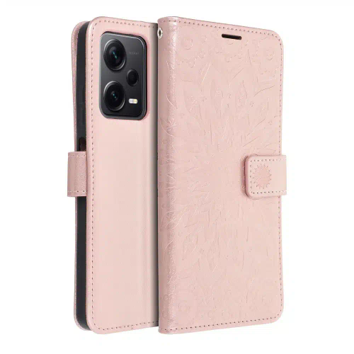 MEZZO Book case preklopna torbica za XIAOMI Redmi NOTE 12 PRO Plus 5G  mandala gold pink slika 3