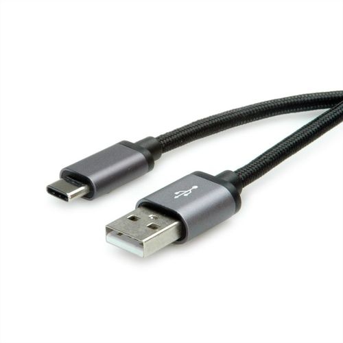 Secomp Roline USB2.0 Cable C-A, M/M, black, 1.8 m slika 2