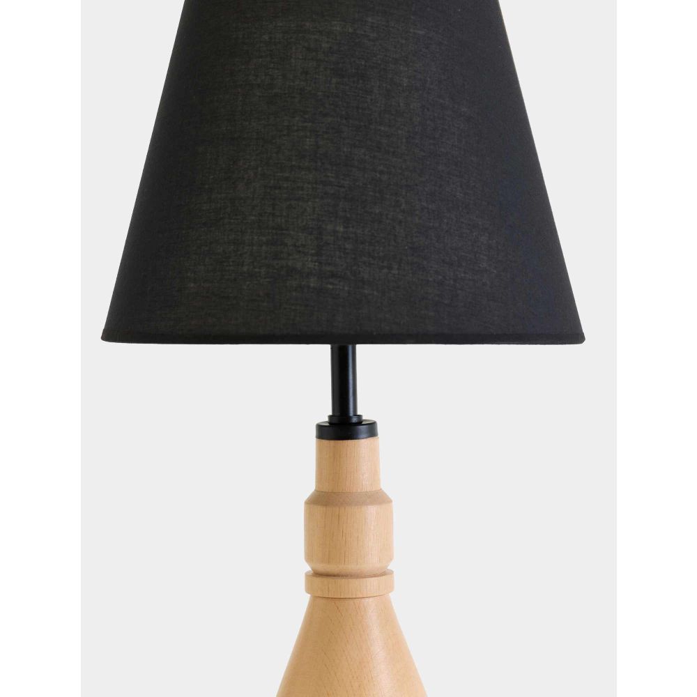 Stolna Lampa Tromso - Crna slika 6