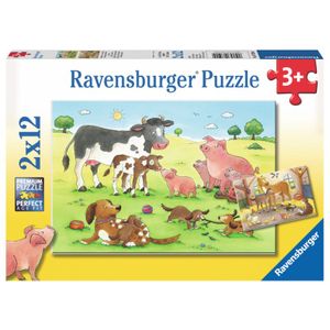 Ravensburger Puzzle životinje 2x12 kom